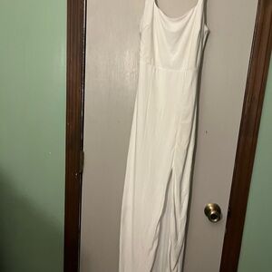 Free People White Maxi Dress